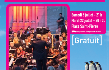 Mâcon : concert symphonique place Saint-Pierre