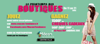 Printemps des boutiques : les gagnants sont…