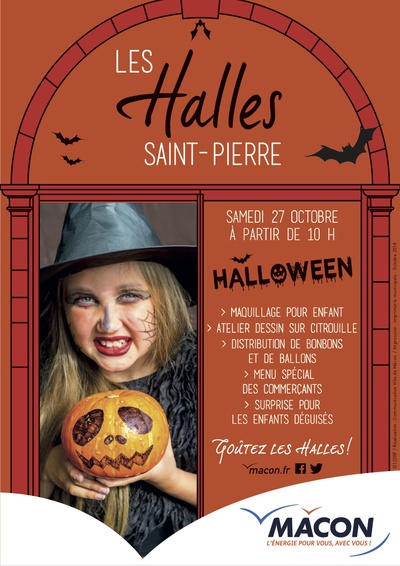 Les Halles s'animent pour Halloween