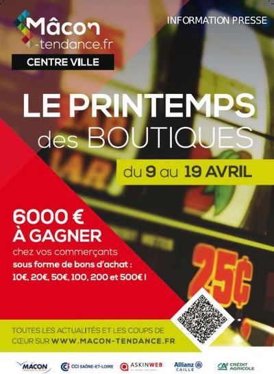 Mâcon : Printemps des boutiques, toutes les enseignes participantes (actualisé)