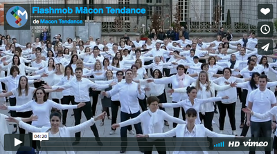 La vidéo du flashmob des commerçants est en ligne