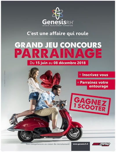 Genesis RH : grand jeu concours parrainage