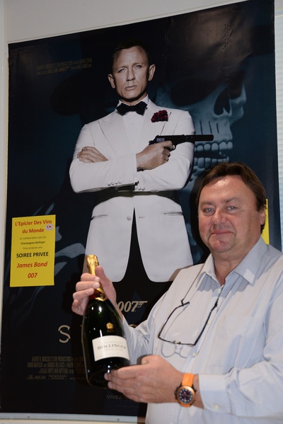 Mâcon : Une soirée James Bond 007 avec l'Épicier des vins du monde