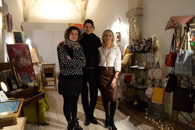 Trois créatrices et des idées cadeaux dans la boutique éphémère rue Franche