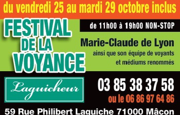 Mâcon : festival de la voyance à Laguicheur