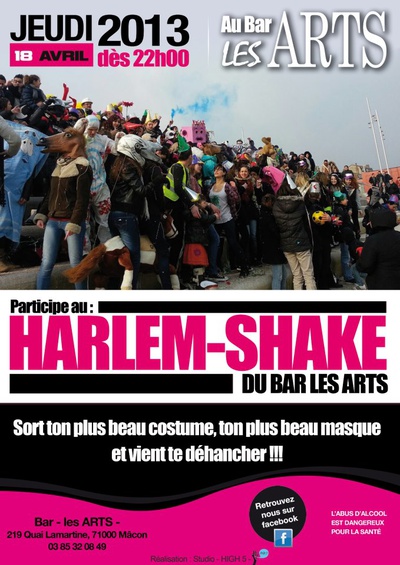 Harlem Shake au Bar Les Arts