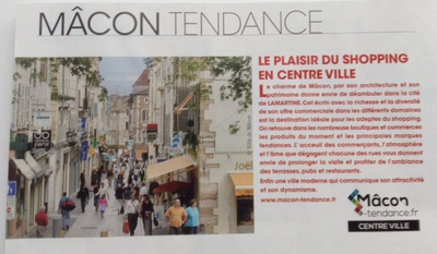 Mâcon : Mâcon Tendance à l'honneur dans Marie-Claire !