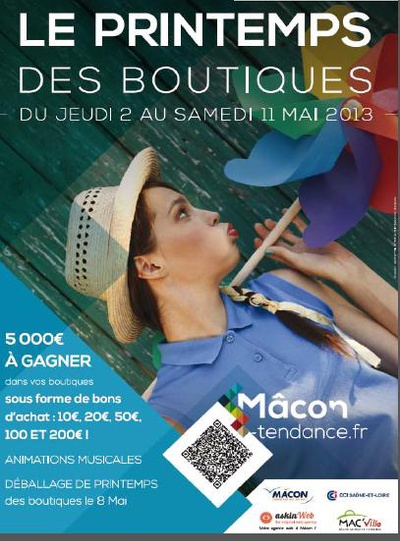 Coup d'envoi du Printemps des Boutiques à Mâcon