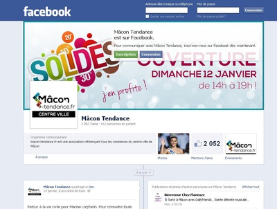 Mâcon : 2000 fans sur la page Facebook Mâcon Tendance !