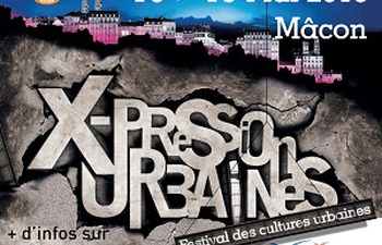 Début du festival X-Pression Urbaines 2013 à Mâcon