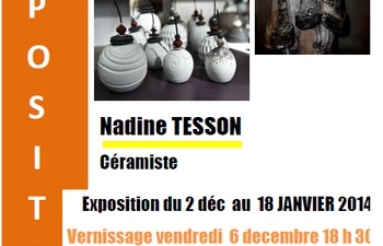 Mâcon : exposition de Patricia Dondin, sculpteur et de Nadine Tesson céramiste à la Galerie 2 arts