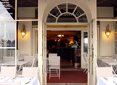 La terrasse du restaurant Le Lamartine à Mâcon