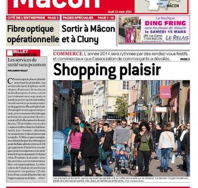 Mâcon : shopping plaisir dans le Journal de Saône-et-Loire