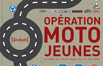 Été frappé : opération moto jeunes du 8 au 10 juillet