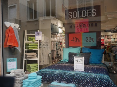 Les soldes au centre ville