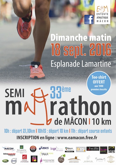 Le 33e semi-marathon, c'est ce dimanche ! 