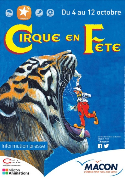 Mâcon : Cirque en fête du 4 au 12 octobre