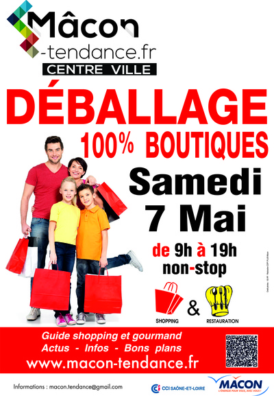 J-15 avant le déballage 100 % boutiques