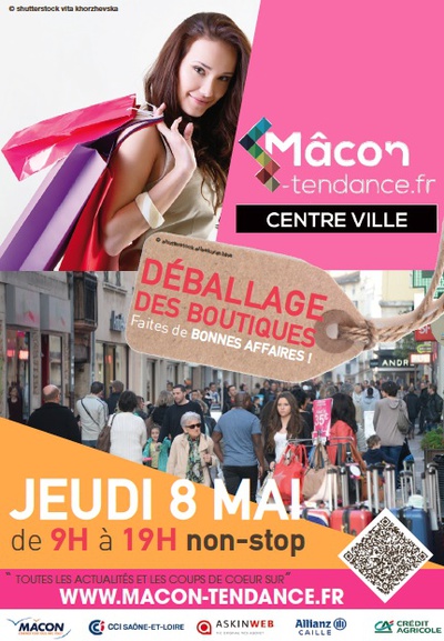 Mâcon : rendez-vous le 8 mai pour le déballage des boutiques