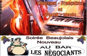 Mâcon : Beaujolais nouveau en musique au Café des Négociants