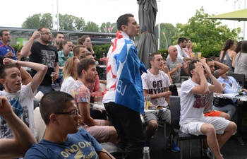 Mâcon : les supporters présents en centre-ville