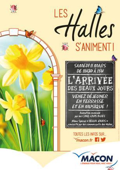 Les Halles s'animent samedi 11 mars