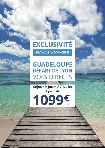 Partez en Guadeloupe avec Havas voyages