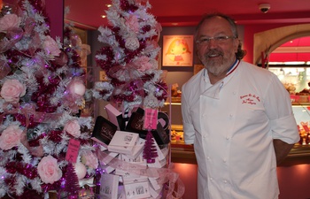 Mâcon : des sculptures sur glace avec la patisserie Noyerie