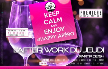 After Work tous les jeudis aux Arts