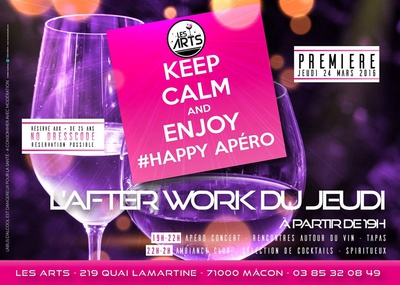 After Work tous les jeudis aux Arts