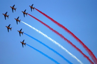 La Patrouille de France et la Légion étrangère à Mâcon ce 1er juillet