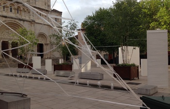 Mâcon : les "Toiles contemporaines" se tissent en centre-ville