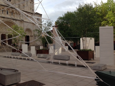 Mâcon : les "Toiles contemporaines" se tissent en centre-ville