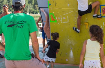 Air Jump, toboggan géant, escalade et basket cette semaine