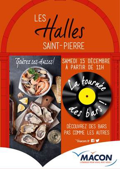 Et si vous faisiez la tournée des bars des Halles Saint-Pierre ?
