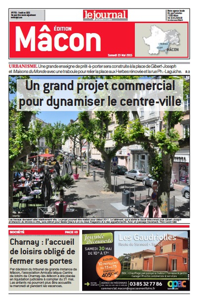 Mâcon : le JSL fait la une sur un grand projet commercial 