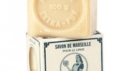 Savon De Marseille Blanc Brut 100 G Dans Un Etui