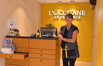 Un espace new look pour L'Occitane en Provence