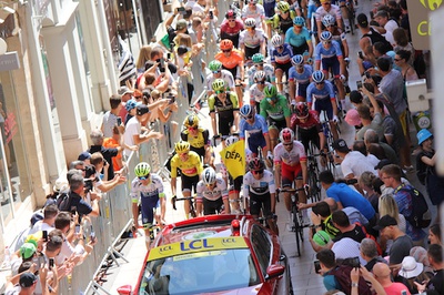 Le Tour de France à Mâcon le 4 juillet 2024